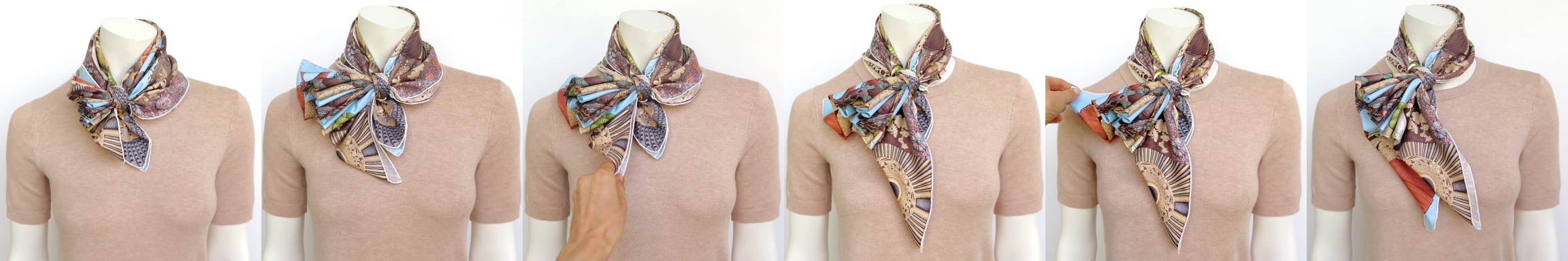 More scarf styles available in Scarf Art