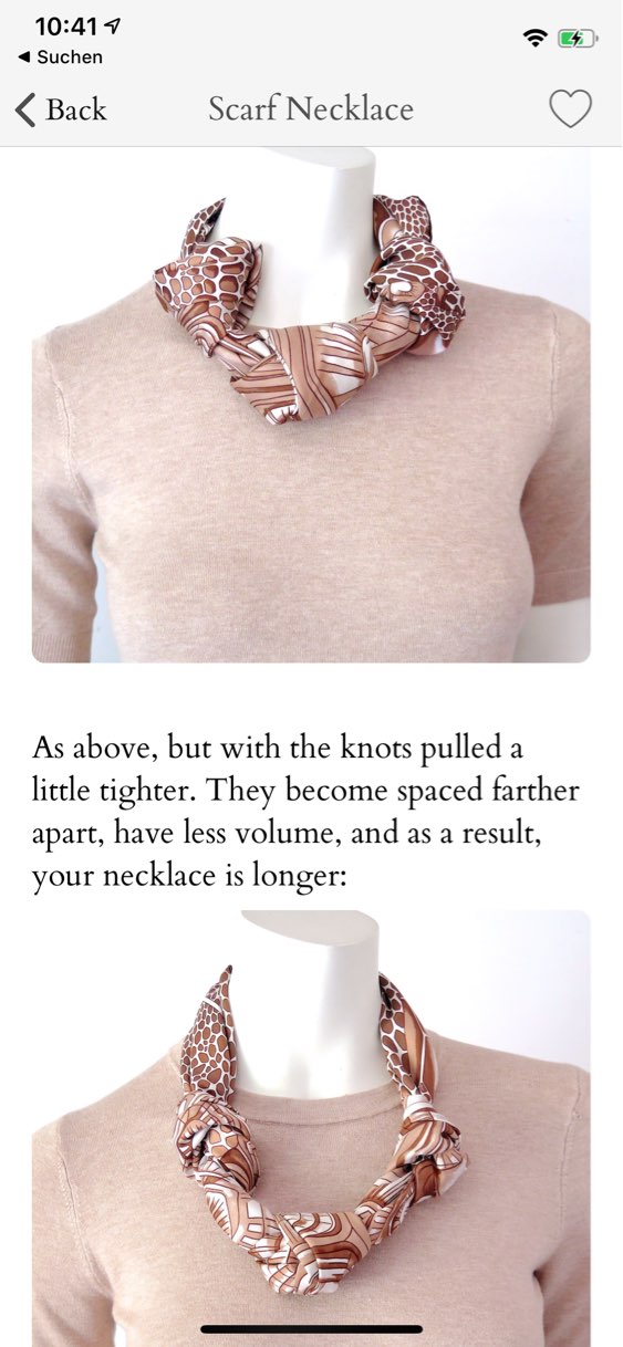 Scarf size recommendations
